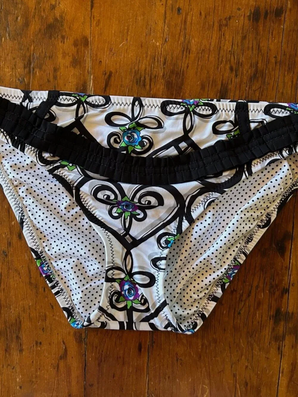 Vintage Betsey Johnson Bikini Set